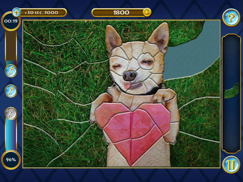 Скриншот 6 к игре Fairytale Mosaics Cinderella 2