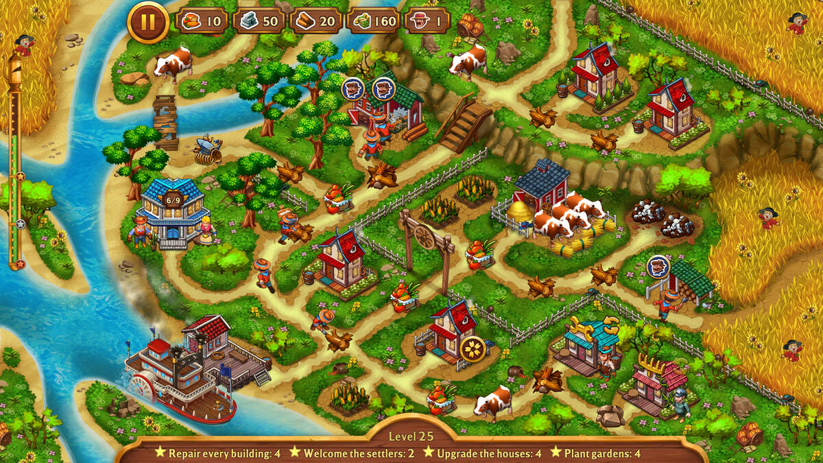 Скриншот 6 к игре Golden Rails: Small Town Story