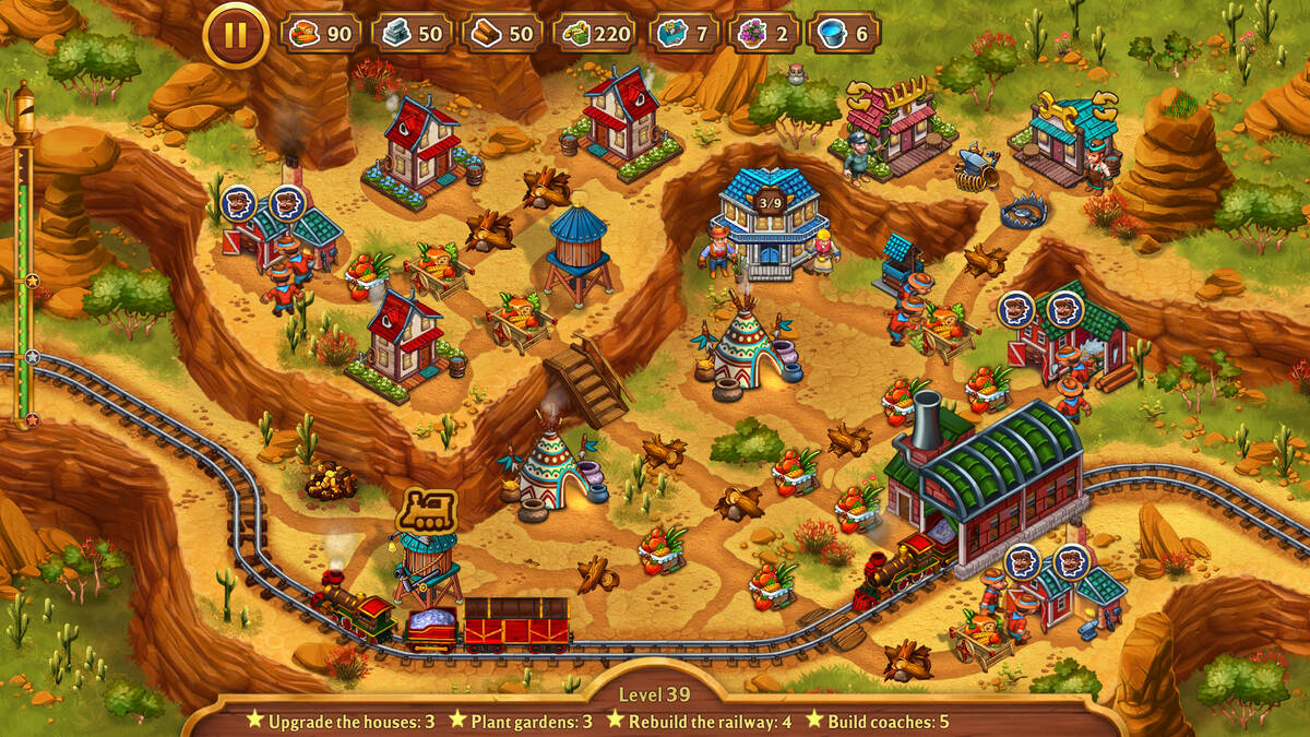 Скриншот 7 к игре Golden Rails: Small Town Story