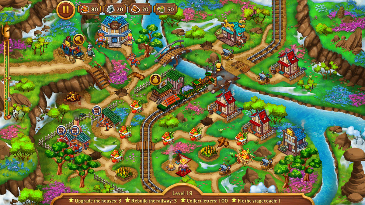 Скриншот 8 к игре Golden Rails: Small Town Story