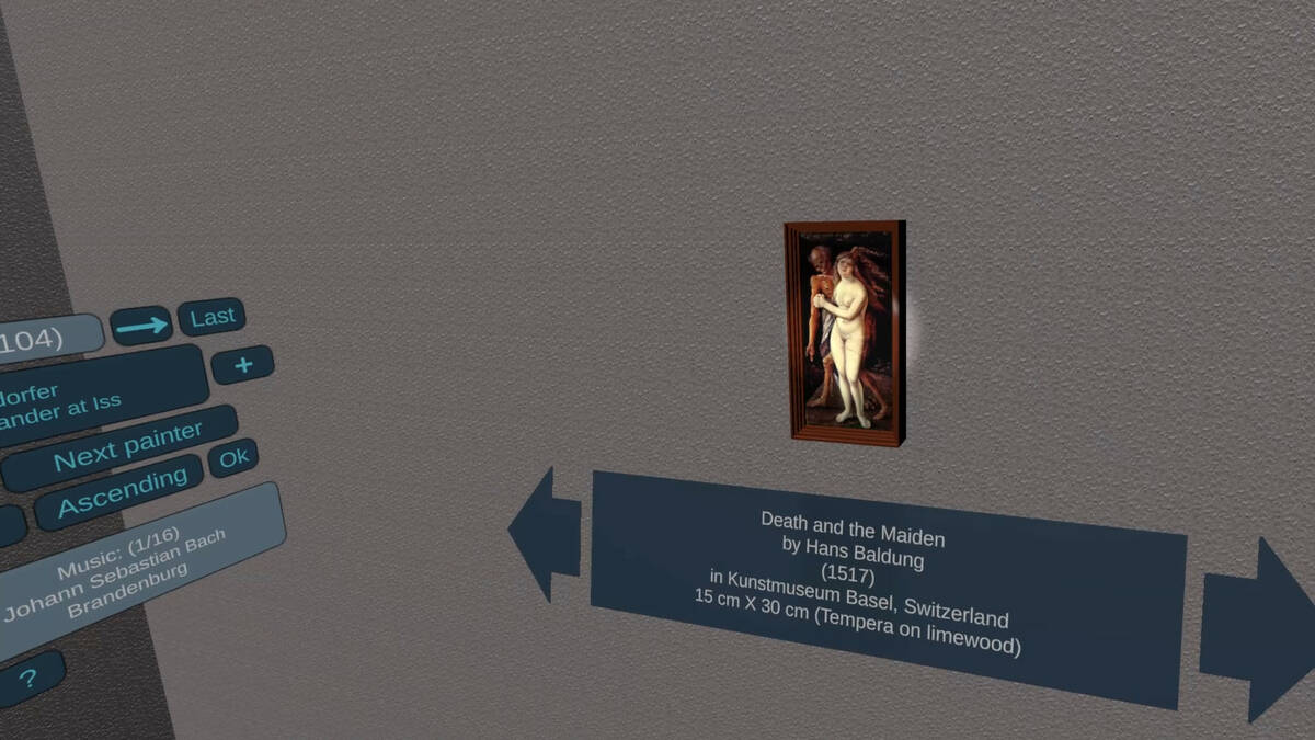 Скриншот 5 к игре Great Paintings VR
