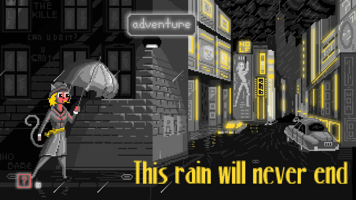 Скриншот 6 к игре This rain will never end - noir adventure detective