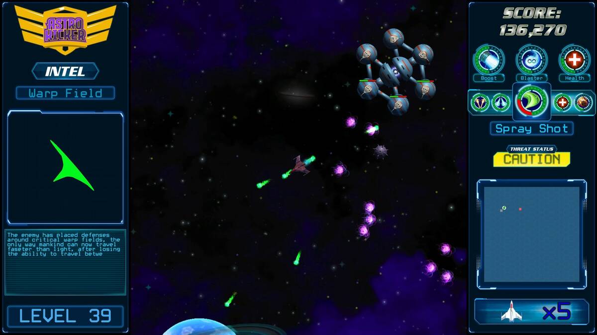 Скриншот 5 к игре Astrokicker