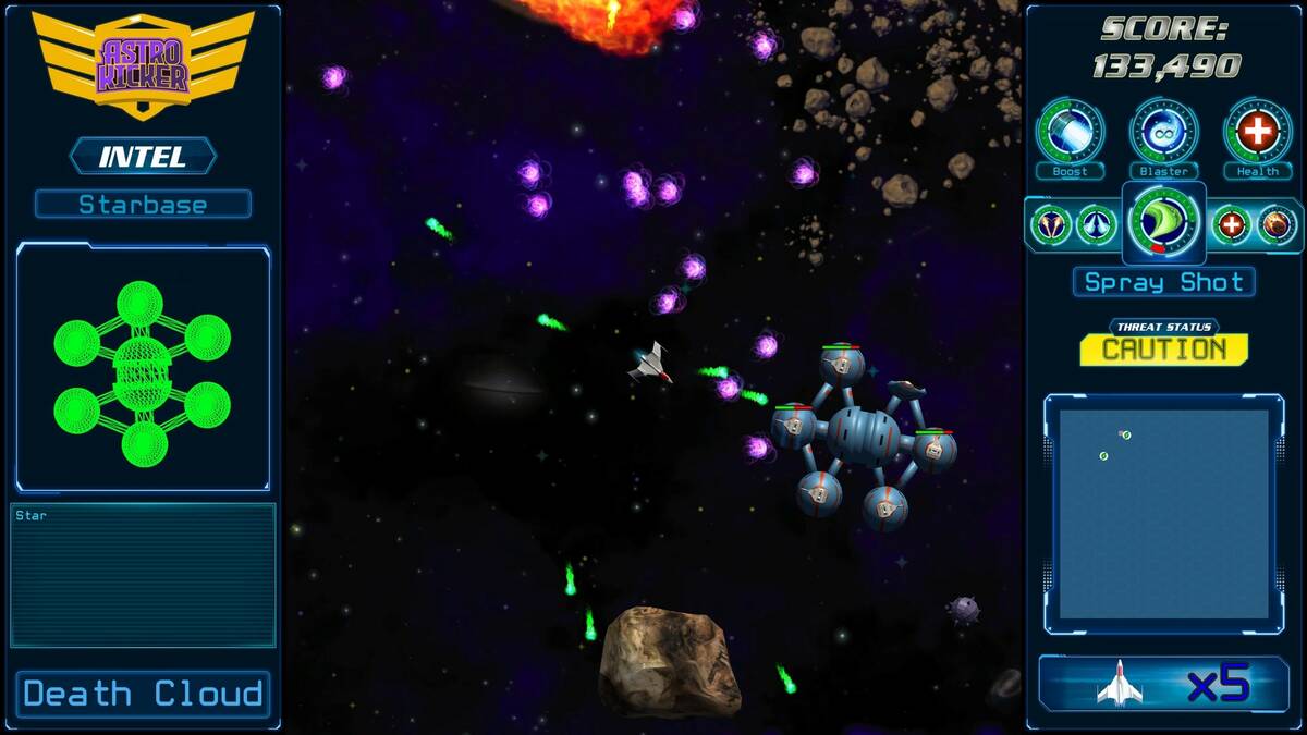 Скриншот 6 к игре Astrokicker