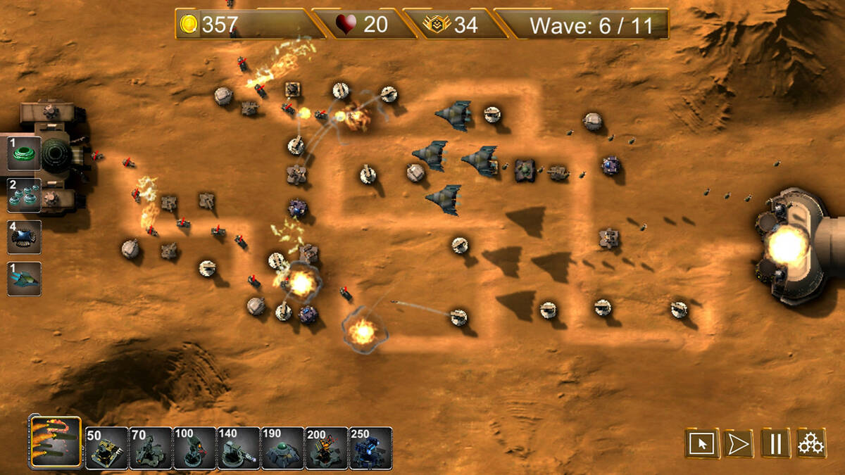 Скриншот 5 к игре Marswar TD