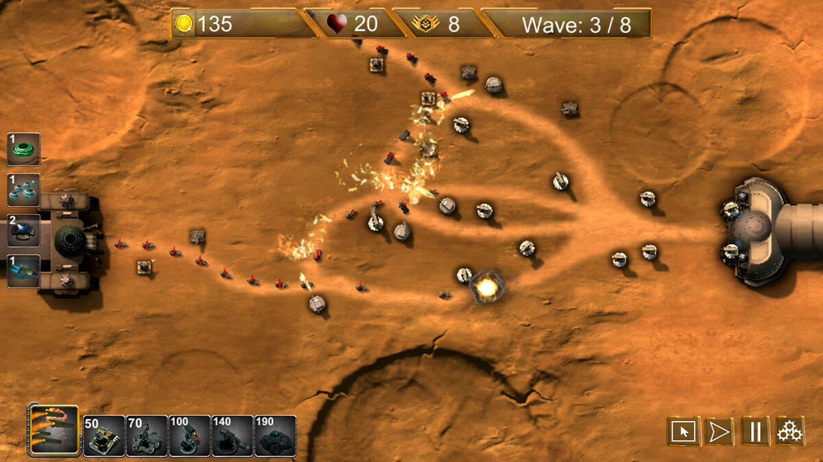 Скриншот 7 к игре Marswar TD