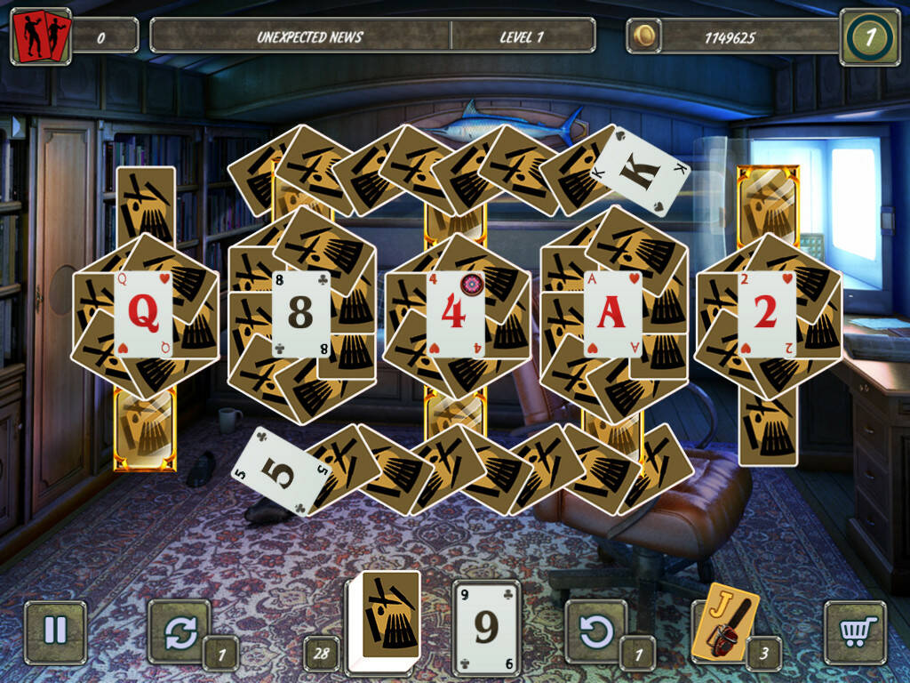 Скриншот 5 к игре Dangerous Solitaire. Zombie Fever