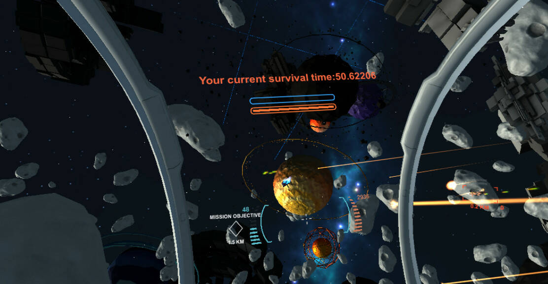 Скриншот 8 к игре VR Spaceship Battle