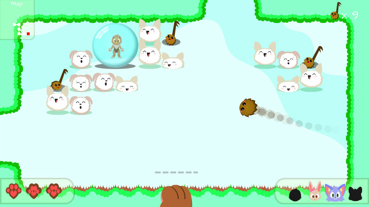 Скриншот 5 к игре FoxPaww: a furry breakout-lite adventure