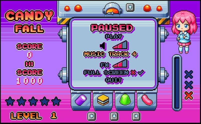 Скриншот 5 к игре Candy Fall
