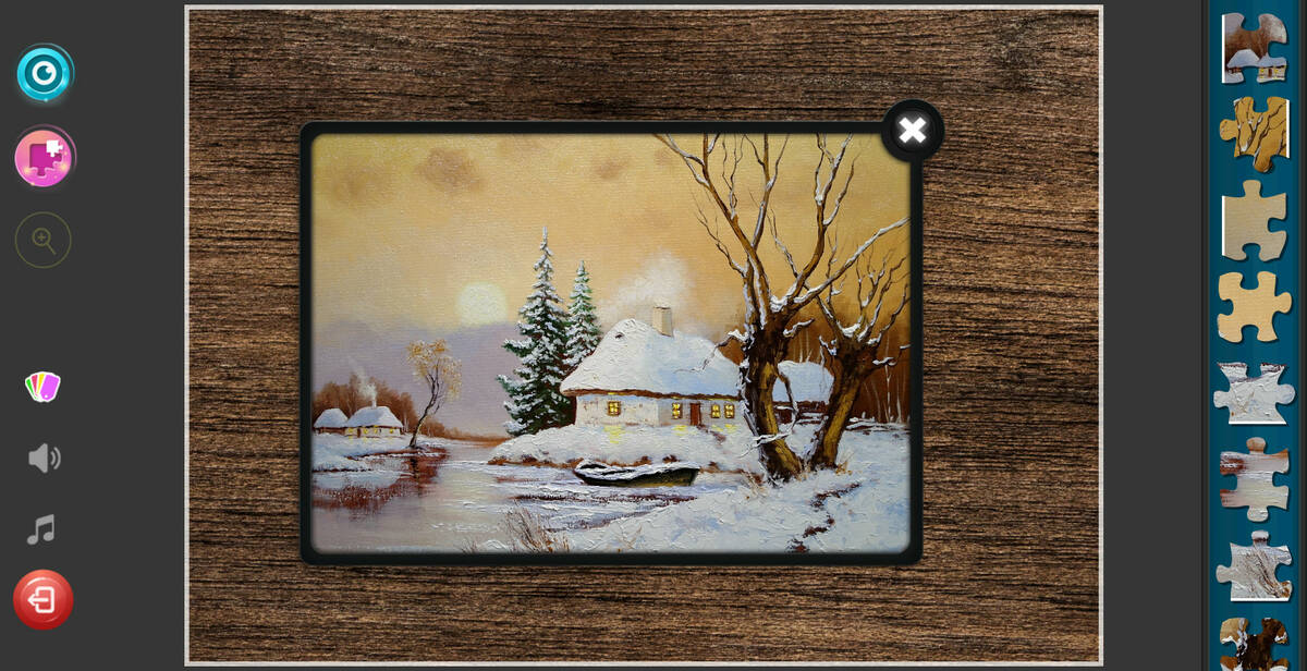 Скриншот 6 к игре Paintings Jigsaw Puzzles