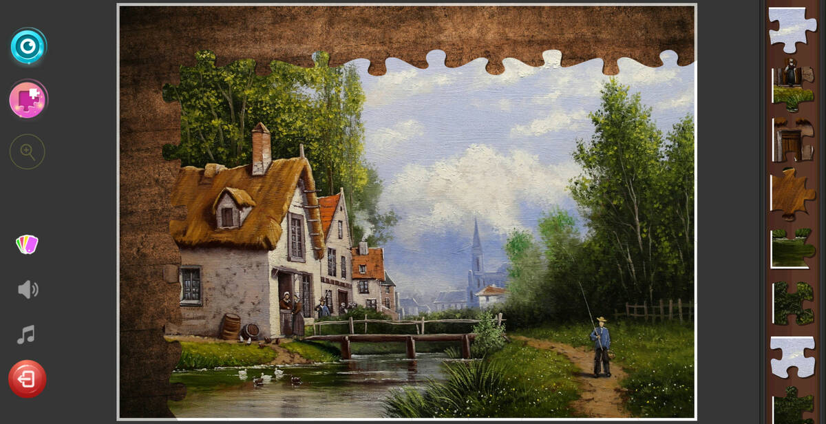 Скриншот 8 к игре Paintings Jigsaw Puzzles