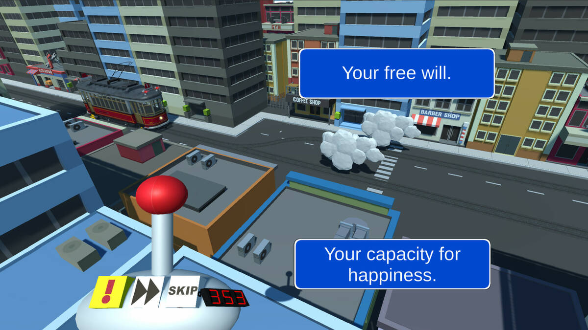 Скриншот 7 к игре The Trolley Problem Game