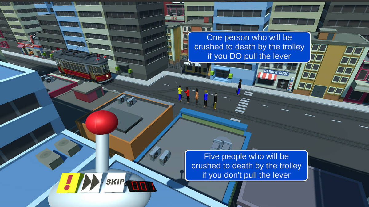 Скриншот 8 к игре The Trolley Problem Game