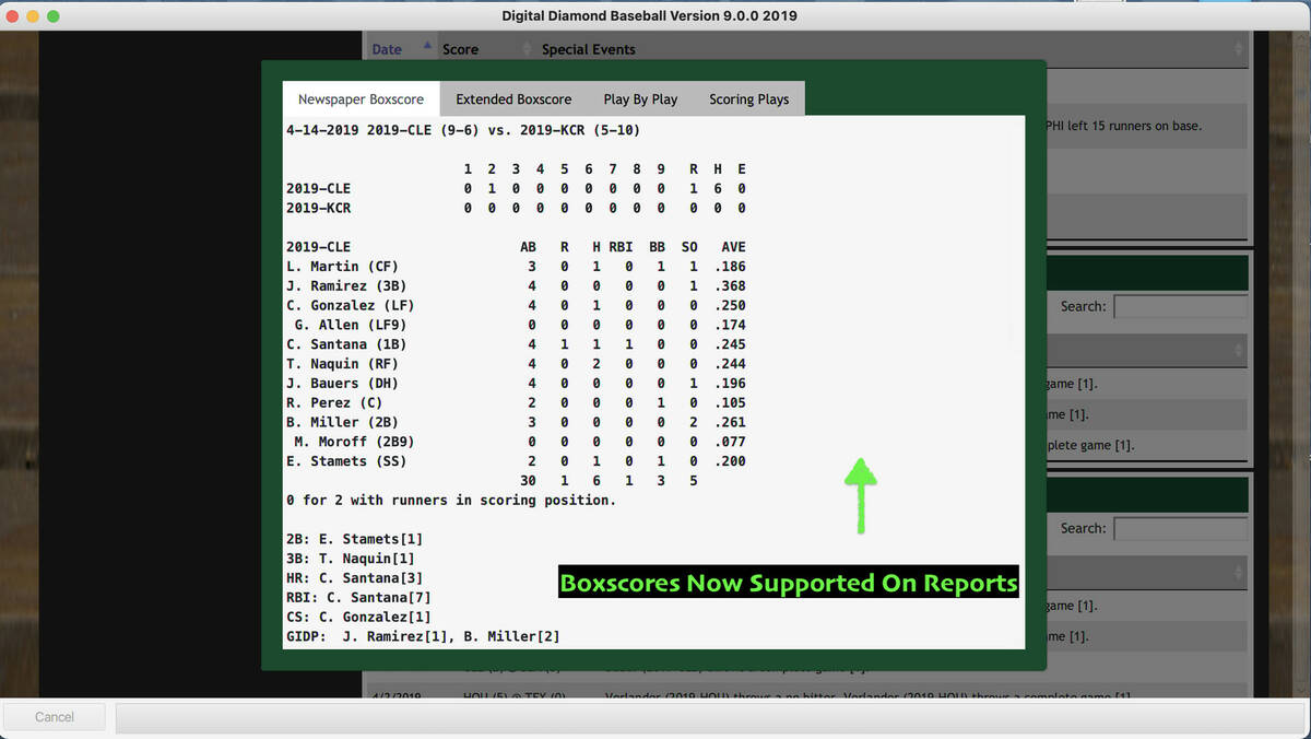 Скриншот 7 к игре Digital Diamond Baseball V9