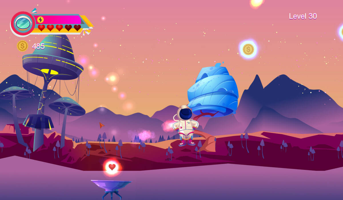 Скриншот 6 к игре Jetpack astronaut