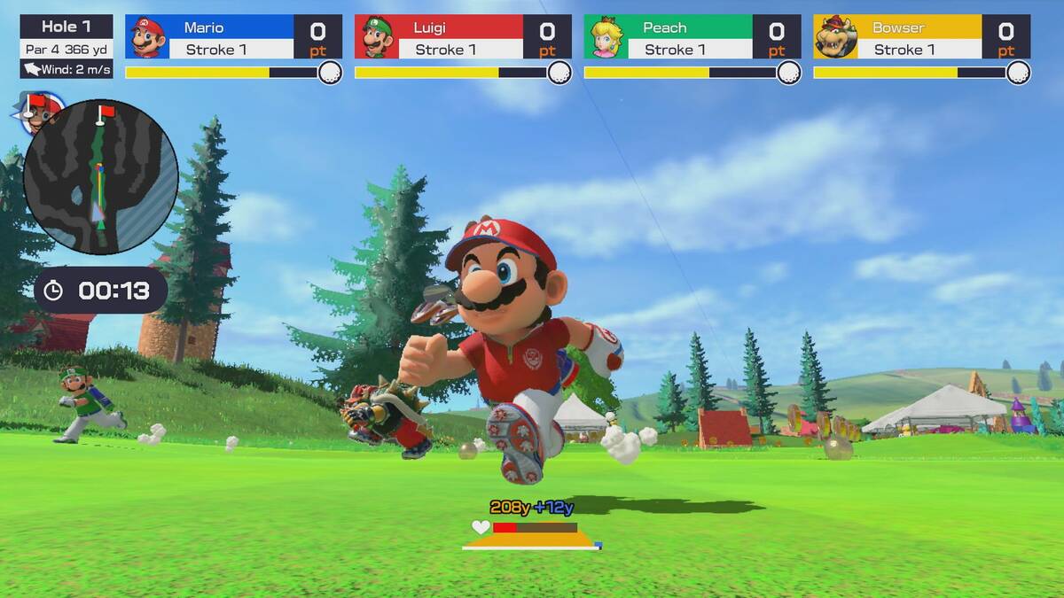 Mario Golf: Super Rush: обзор, публикации, гайды и релиз аркада симулятор  игры Mario Golf: Super Rush