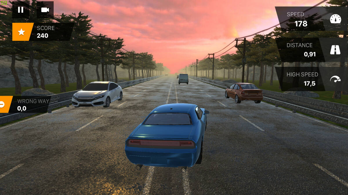 Скриншот 7 к игре Highway Traffic Racer