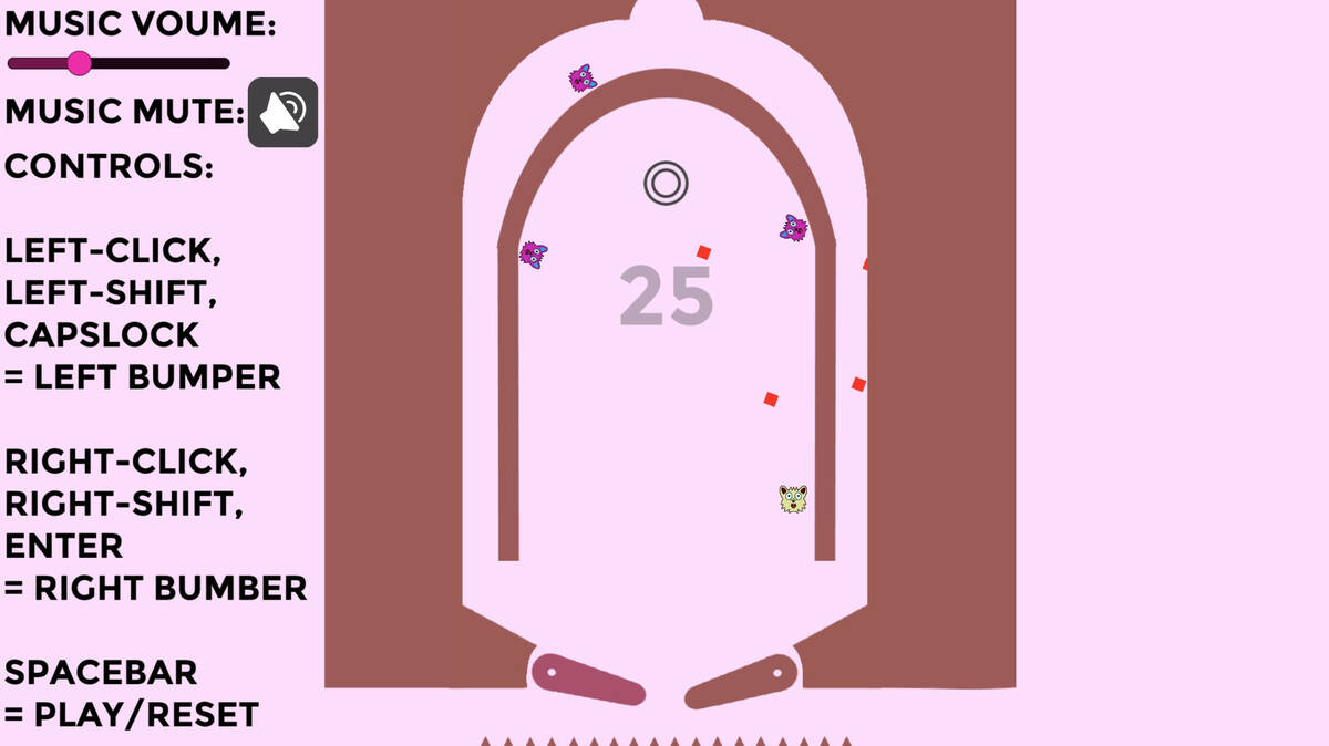 Скриншот 6 к игре Endless Furry Pinball 2D