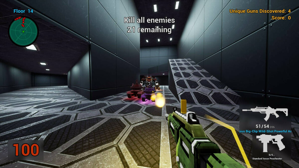 Скриншот 5 к игре OMFG: One Million Fatal Guns