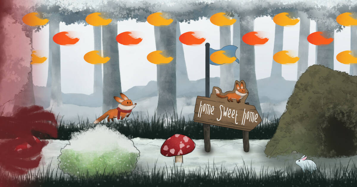Скриншот 8 к игре Red Fox and the Four Seasons