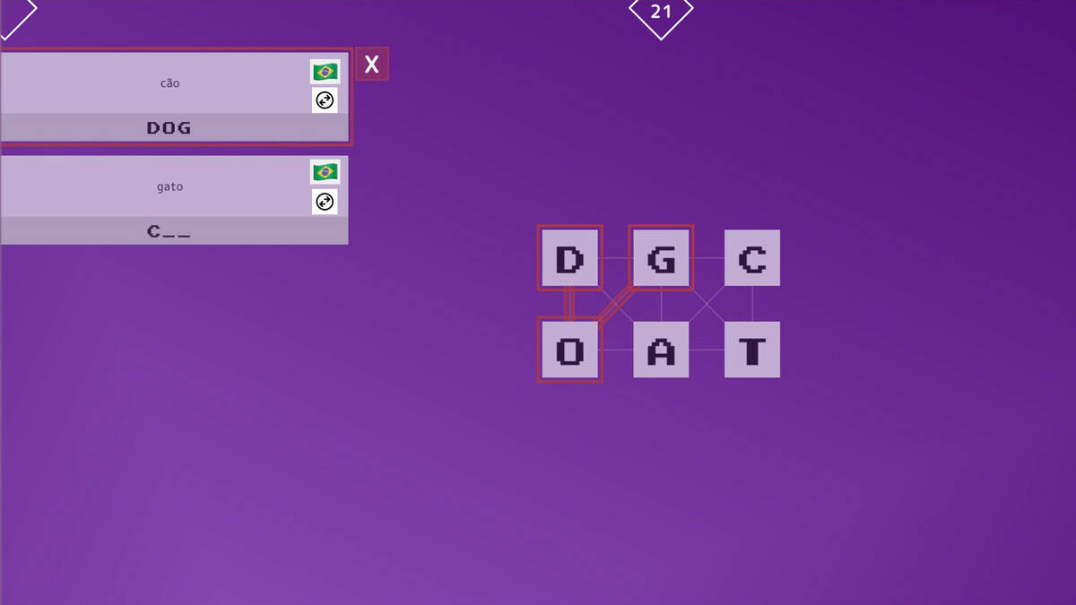 Скриншот 5 к игре Mini Words: Polyglot