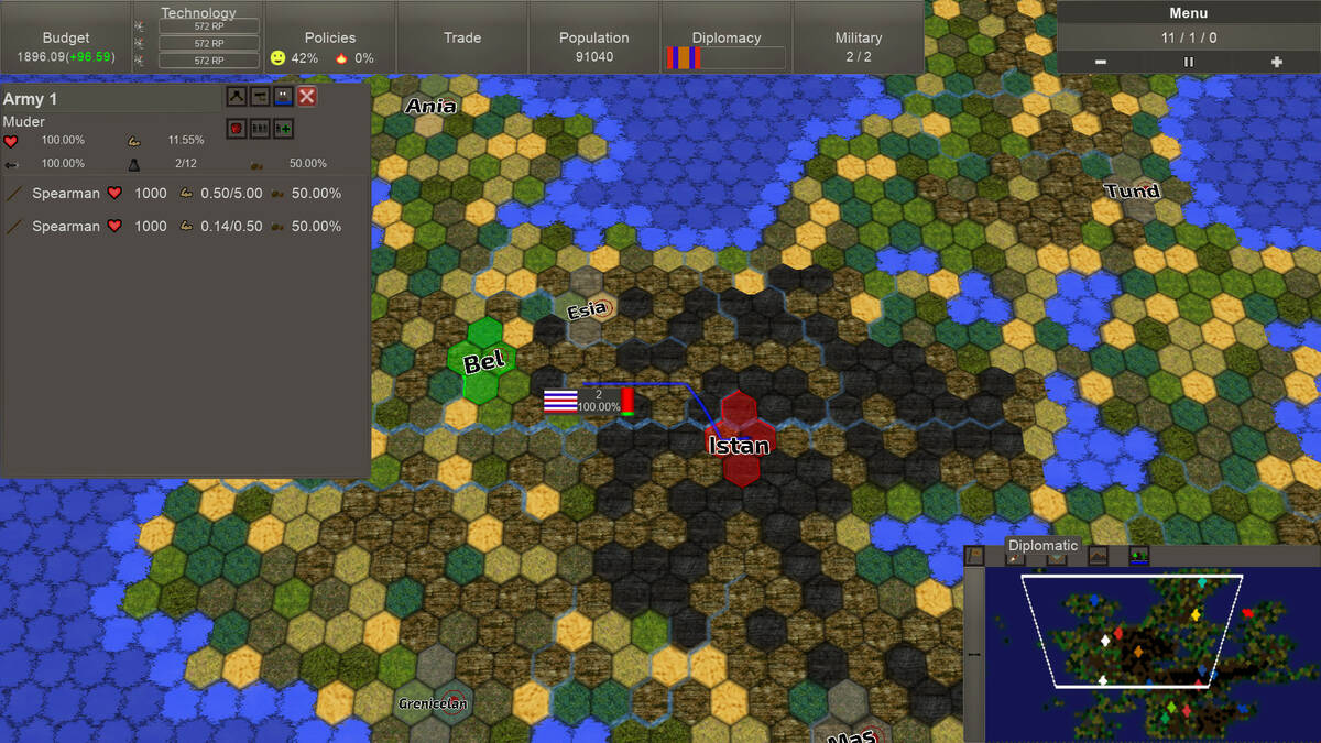 Скриншот 5 к игре Rise of Hegemony