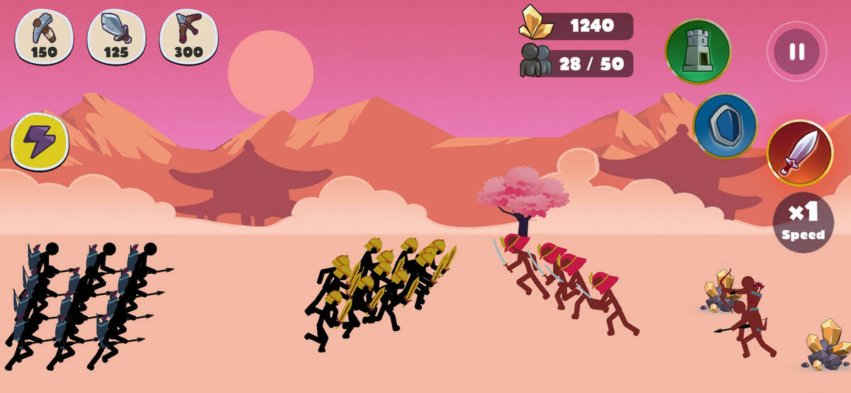 Скриншот 5 к игре Stickman Clans