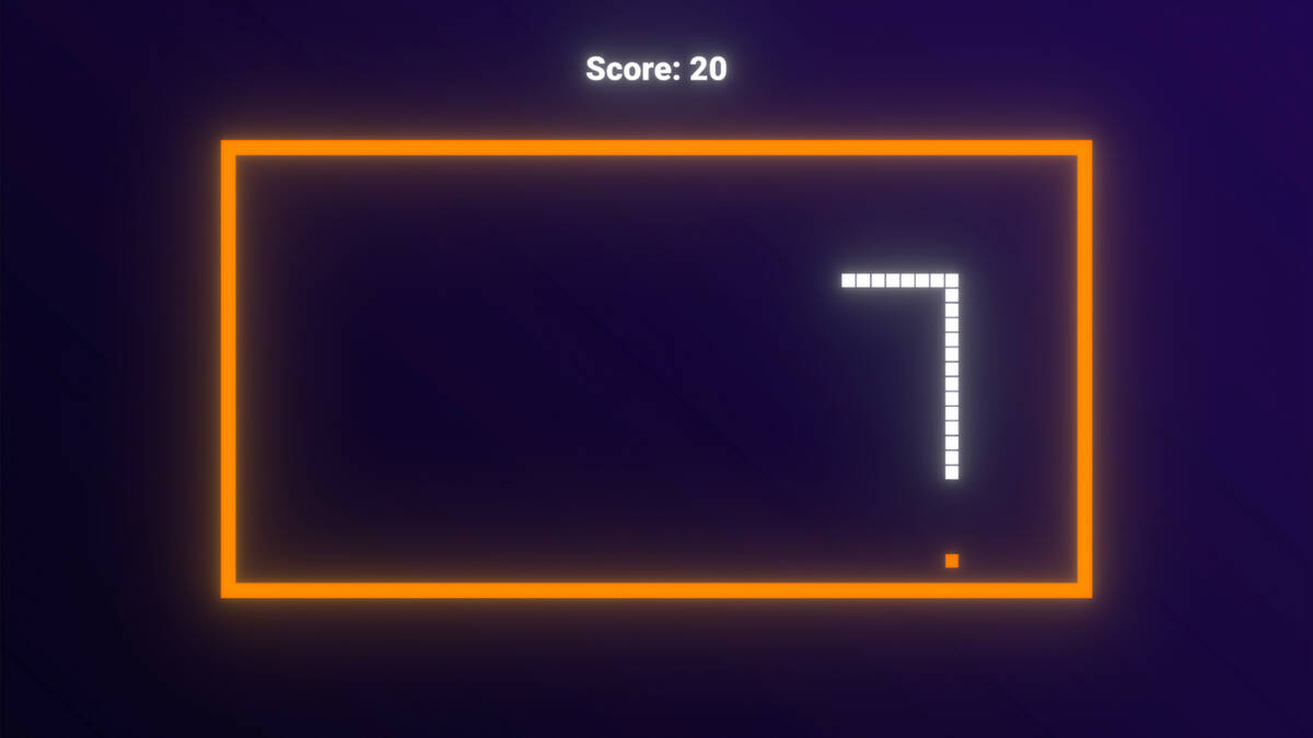 Скриншот 6 к игре Neon Snake