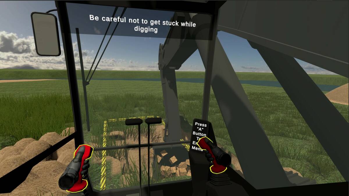 Скриншот 7 к игре Excavator Simulator VR
