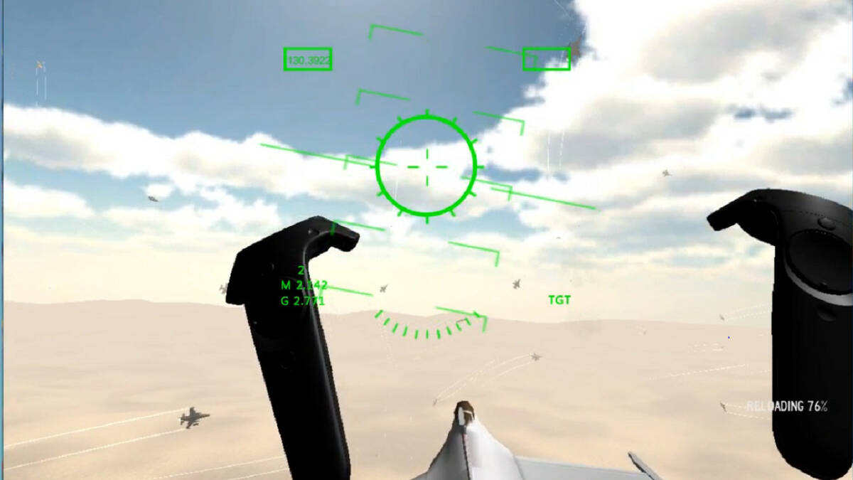 Скриншот 7 к игре VR Fighter Jets War
