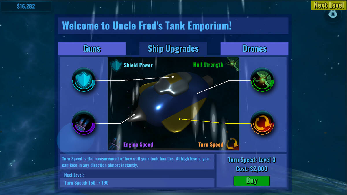Скриншот 6 к игре Cosmic Tank