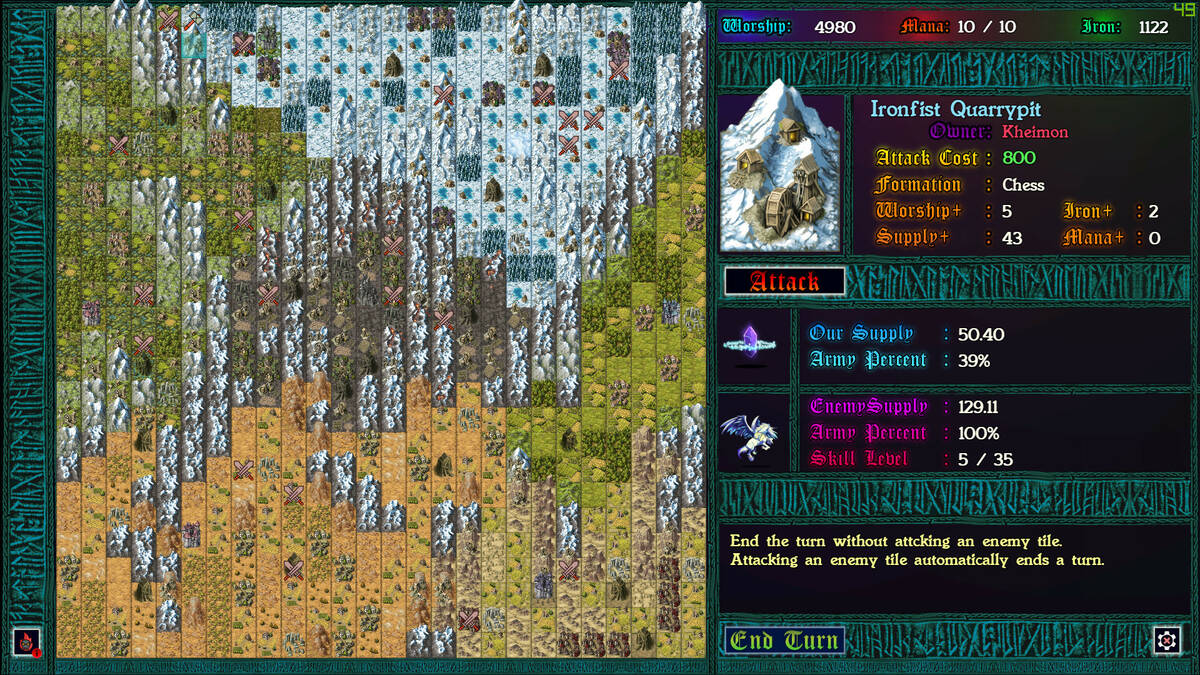 Скриншот 5 к игре Unending War: Grand-Strategy Chess