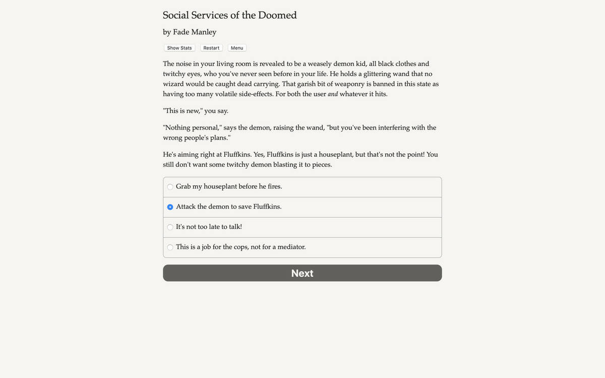 Скриншот 5 к игре Social Services of the Doomed