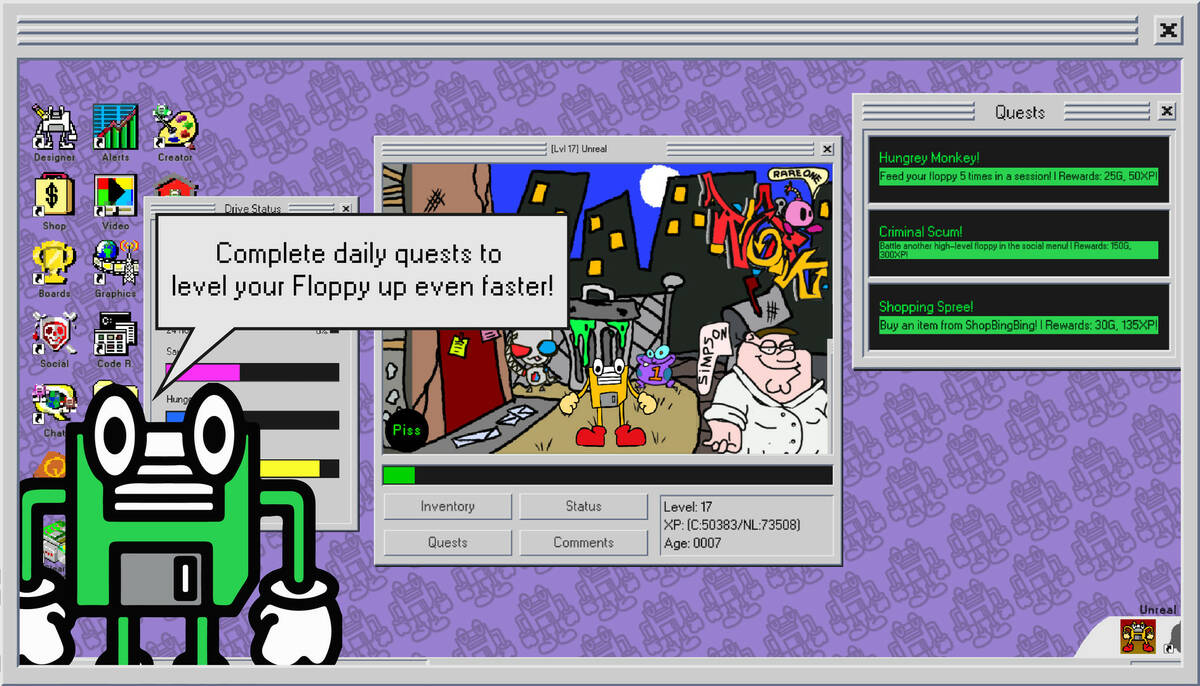 Скриншот 8 к игре myFloppy Online!