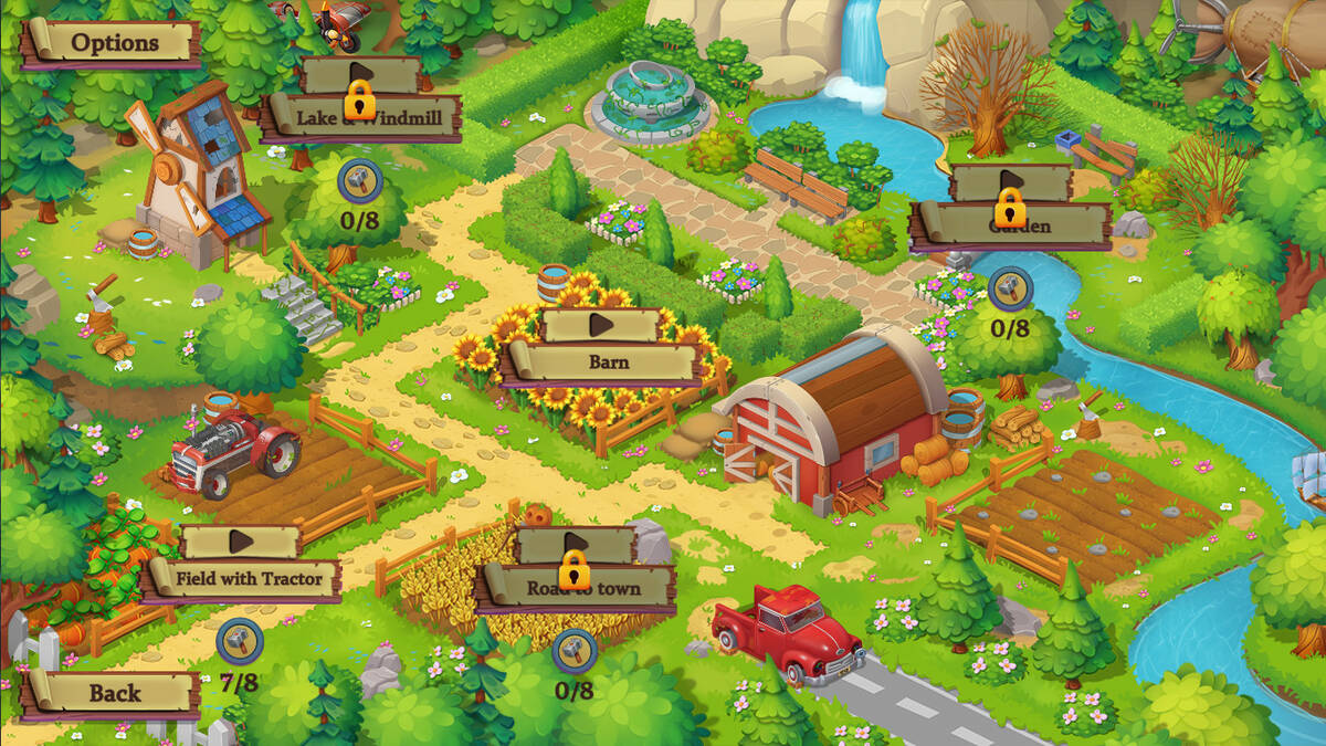 Скриншот 6 к игре Adventure Mosaics. Granny’s Farm