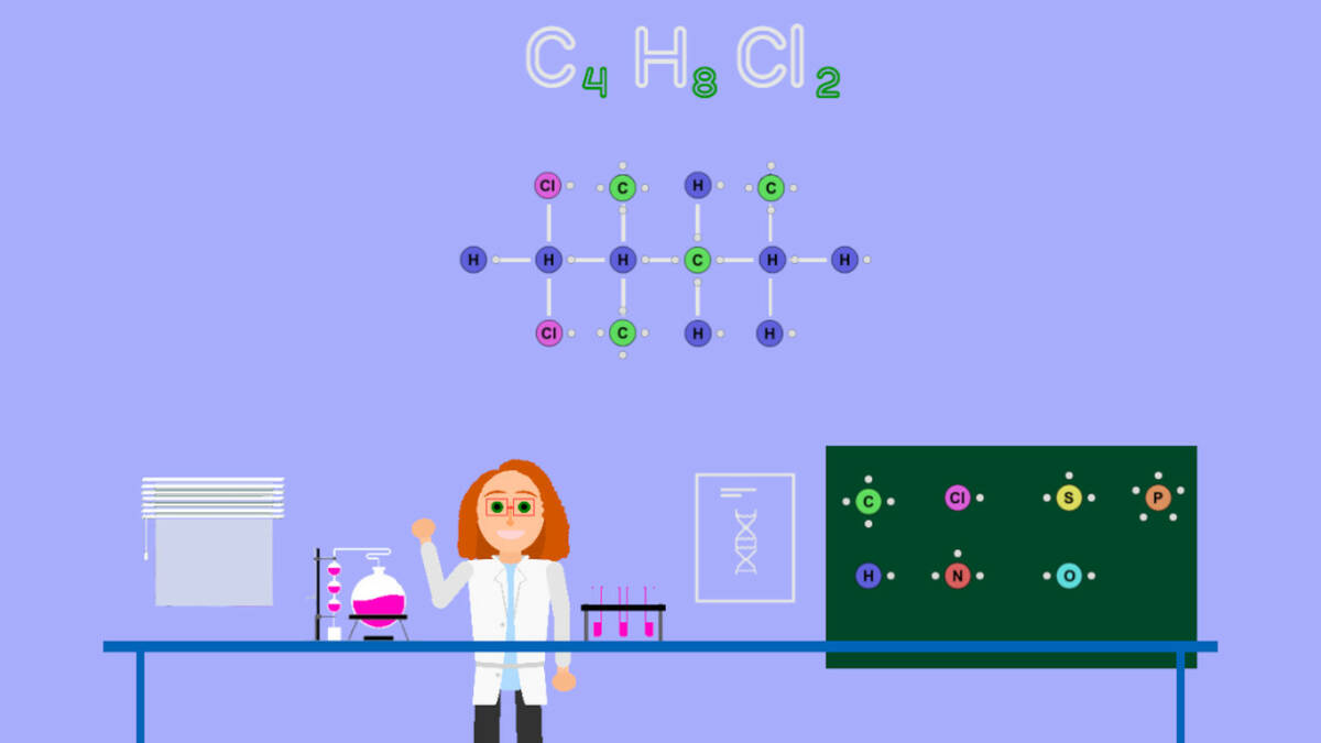 Скриншот 5 к игре Build Molecules for Vick - Chemistry Puzzle