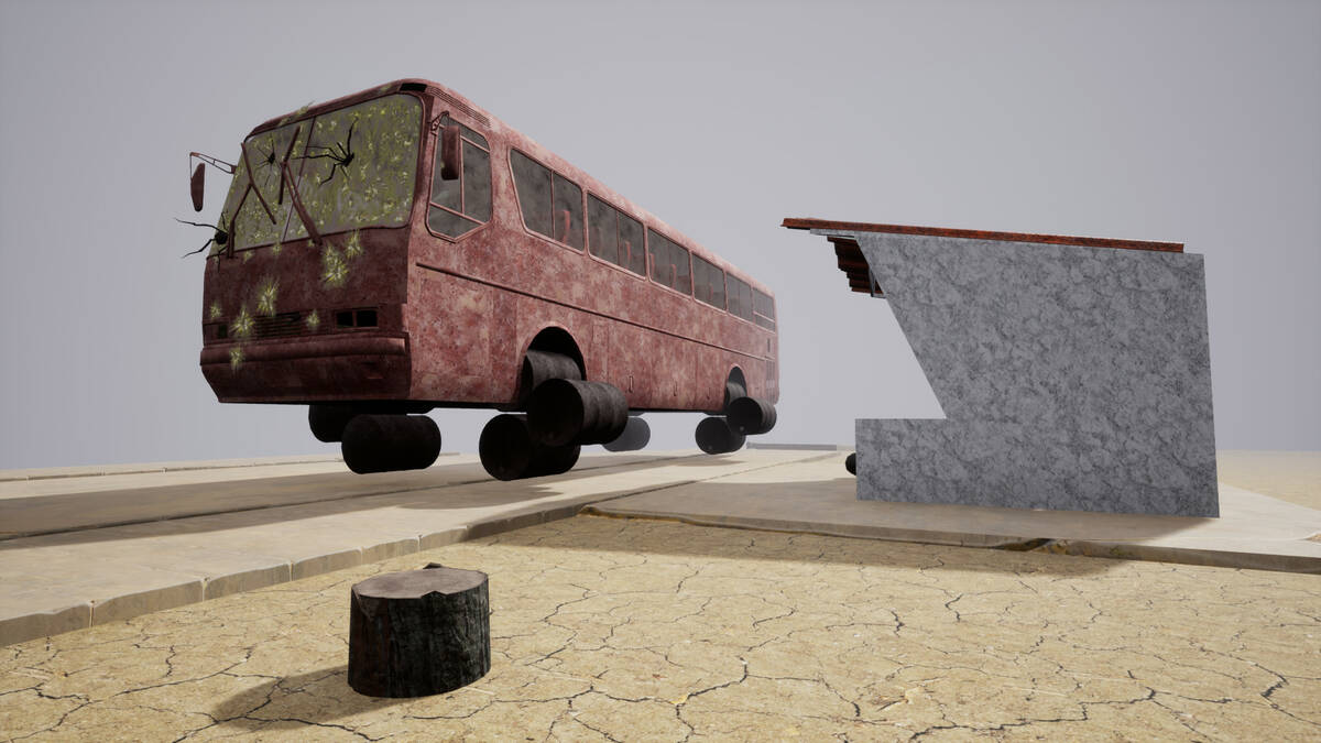 Скриншот 6 к игре Bus stop in the fog