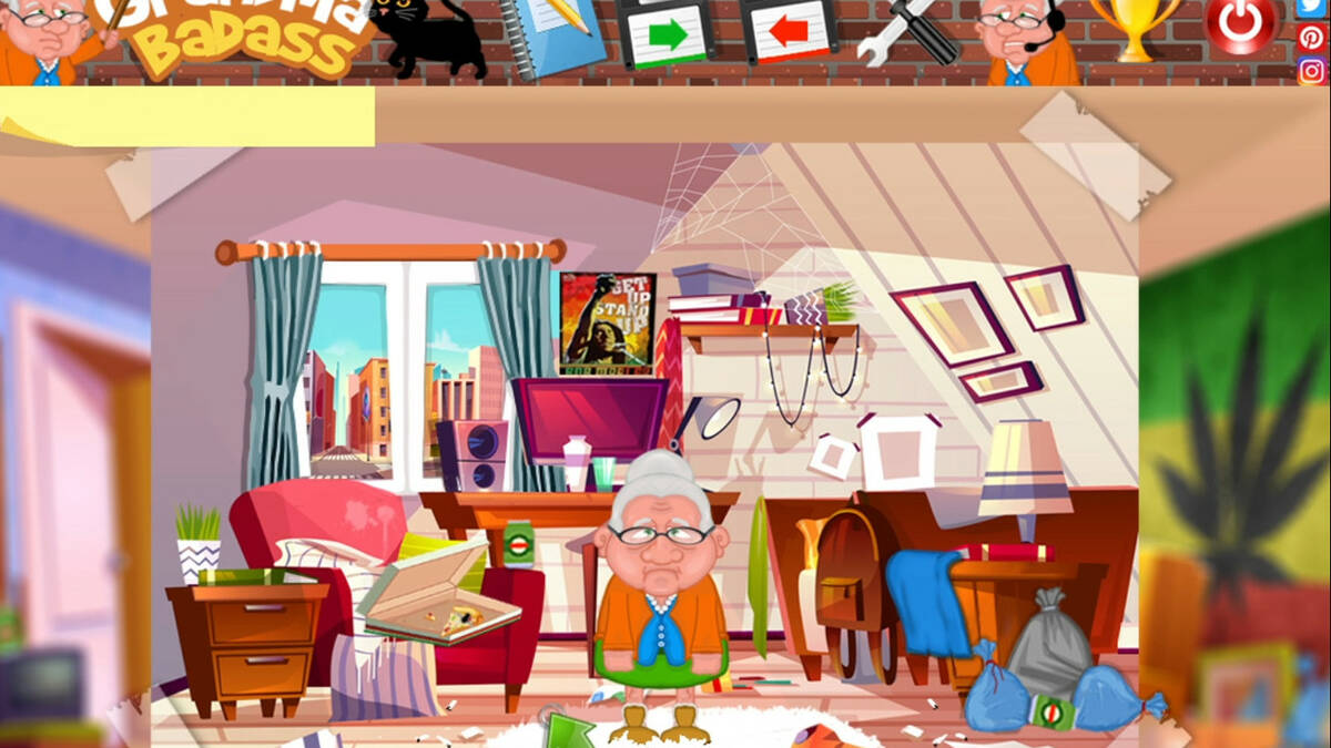Скриншот 5 к игре GrandMa Badass - a crazy point and click adventure