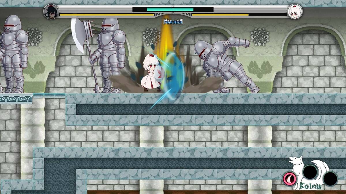 Скриншот 5 к игре ダブルフォーカス -文と椛の弾丸取材紀行-