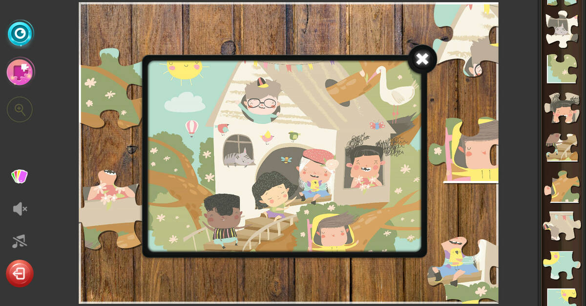 Скриншот 5 к игре Children's Jigsaw Puzzles - Beautifully Illustrated