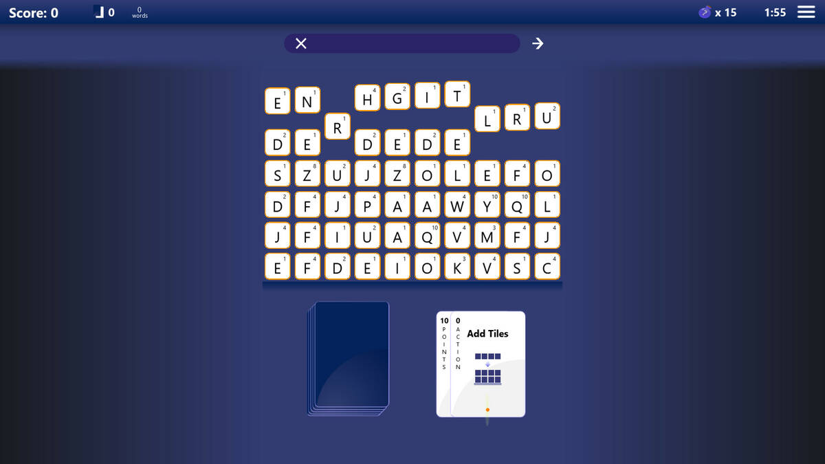 Скриншот 5 к игре Shuzzler: The Word Game