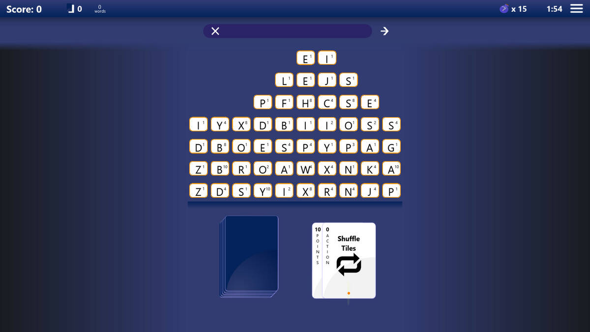 Скриншот 7 к игре Shuzzler: The Word Game