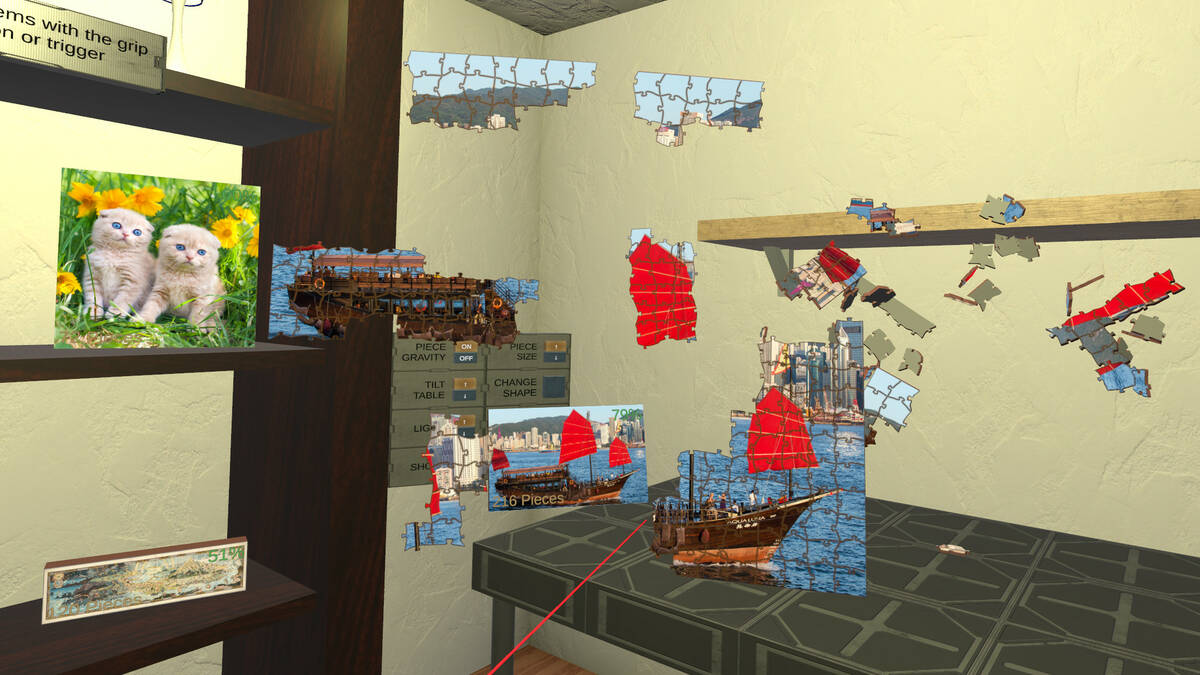 Скриншот 5 к игре Jigsaw Puzzle VR
