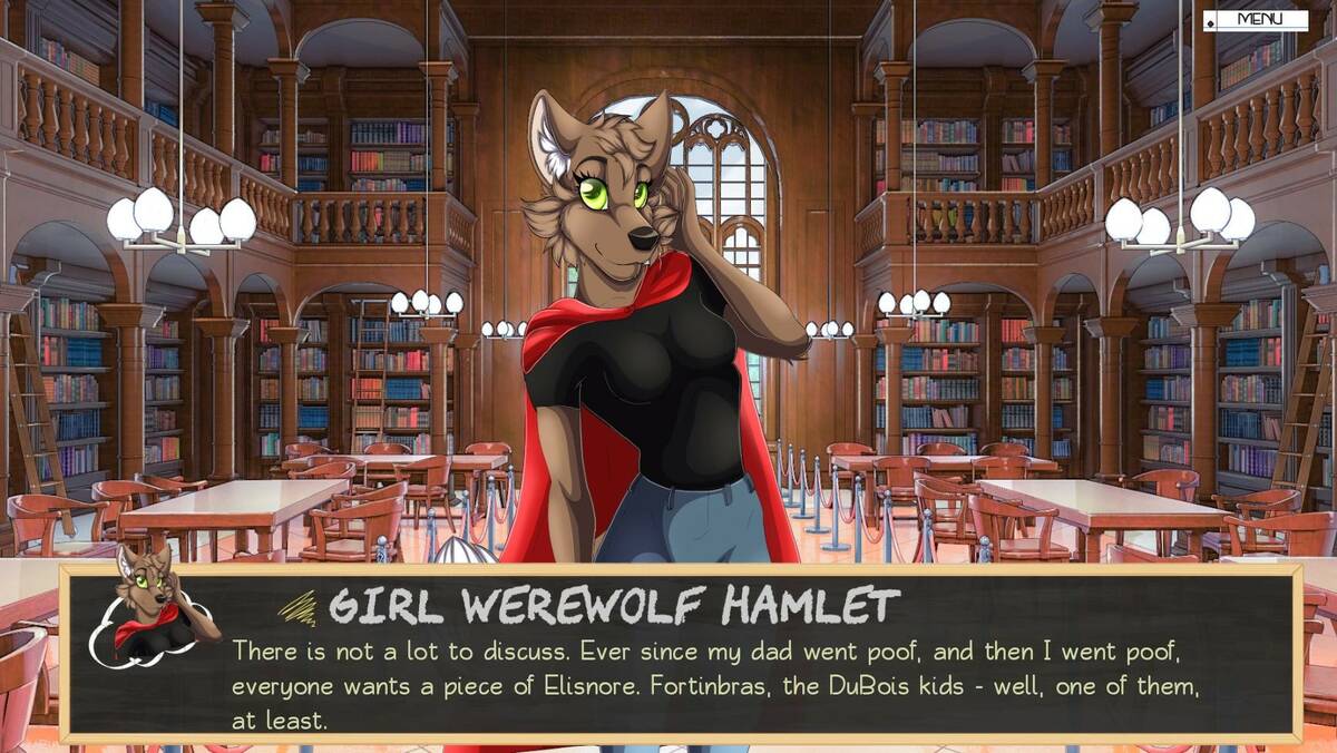 Furry Shakespeare: To Date Or Not To Date Spooky Cat Girls?: обзор,  публикации, гайды и релиз визуальная новелла игры Furry Shakespeare: To  Date Or Not To Date Spooky Cat Girls?