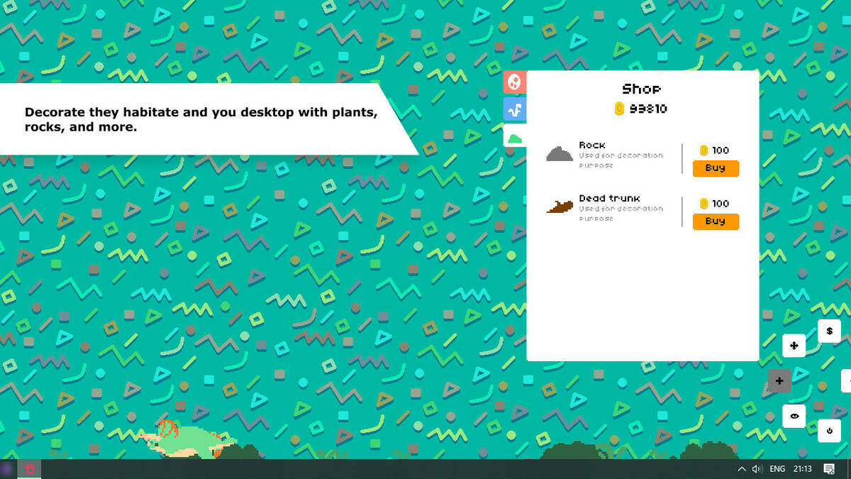 Скриншот 5 к игре Desktop Dinosaurs