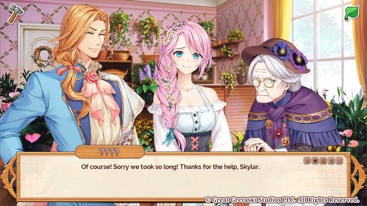 Скриншот 6 к игре Peachleaf Valley: Seeds of Love - a farming inspired otome