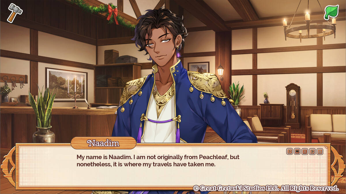 Скриншот 7 к игре Peachleaf Valley: Seeds of Love - a farming inspired otome