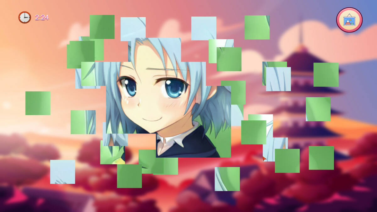 Скриншот 6 к игре Anime puzzle