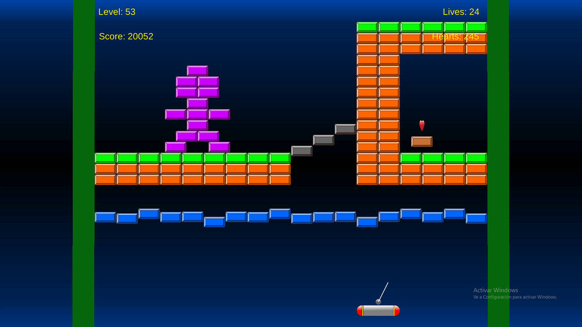 Скриншот 5 к игре Brick Breaker Heart Collector